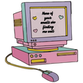 None Of Your Emails Are Finding Me Well Sticker