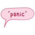 Panic Sticker
