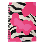 Pink Zebra Notebook