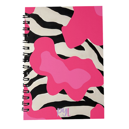 Pink Zebra Notebook