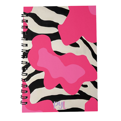 Pink Zebra Notebook