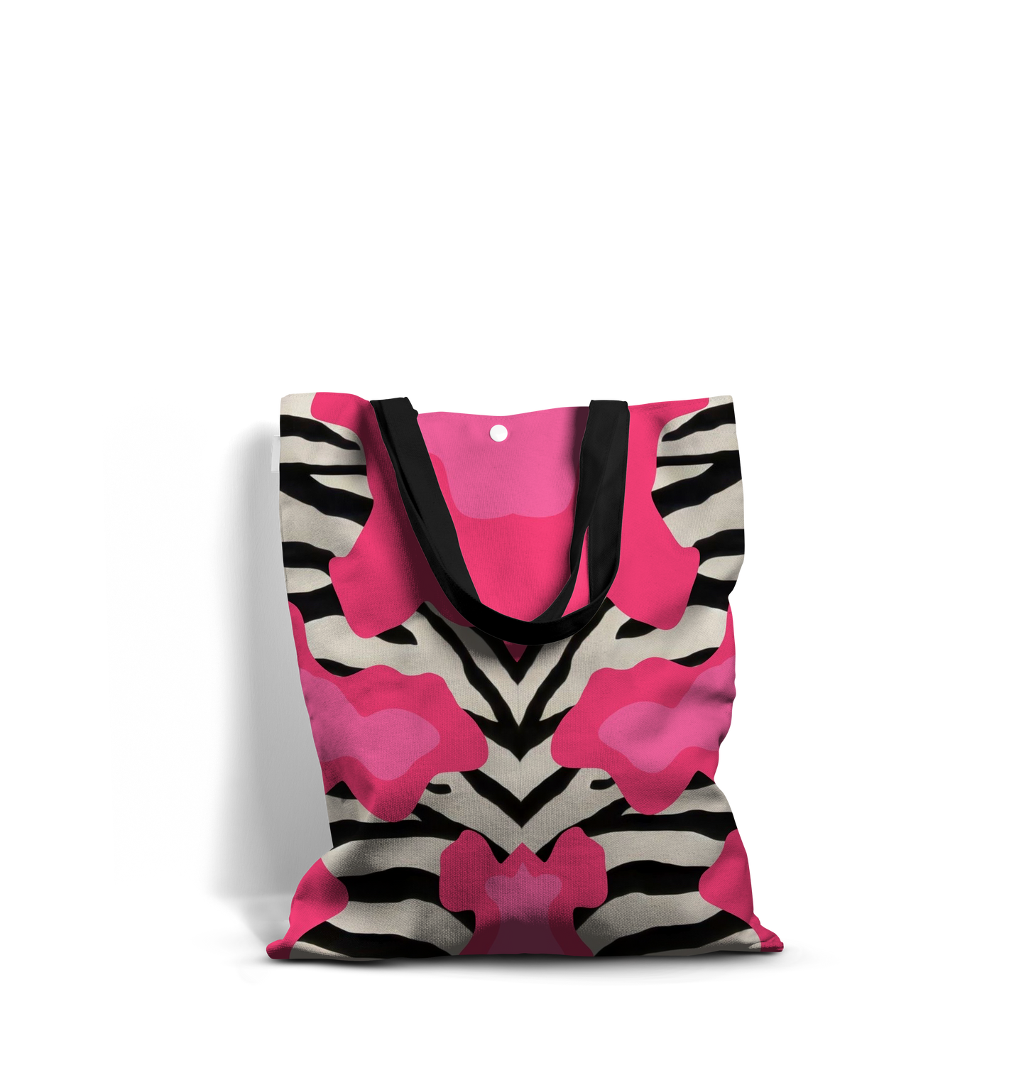 Pink Zebra AllOver Totebag