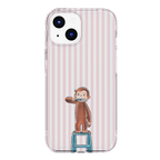 Pink Curious George Case
