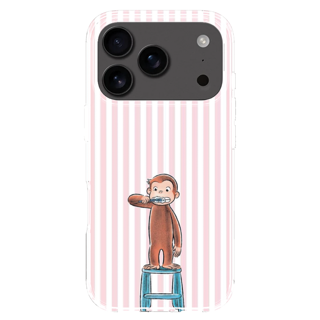 Pink Curious George Case