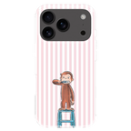 Pink Curious George Case