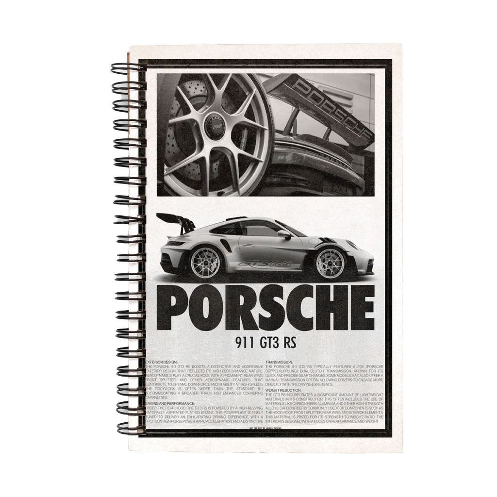 Porsche 911 Notebook