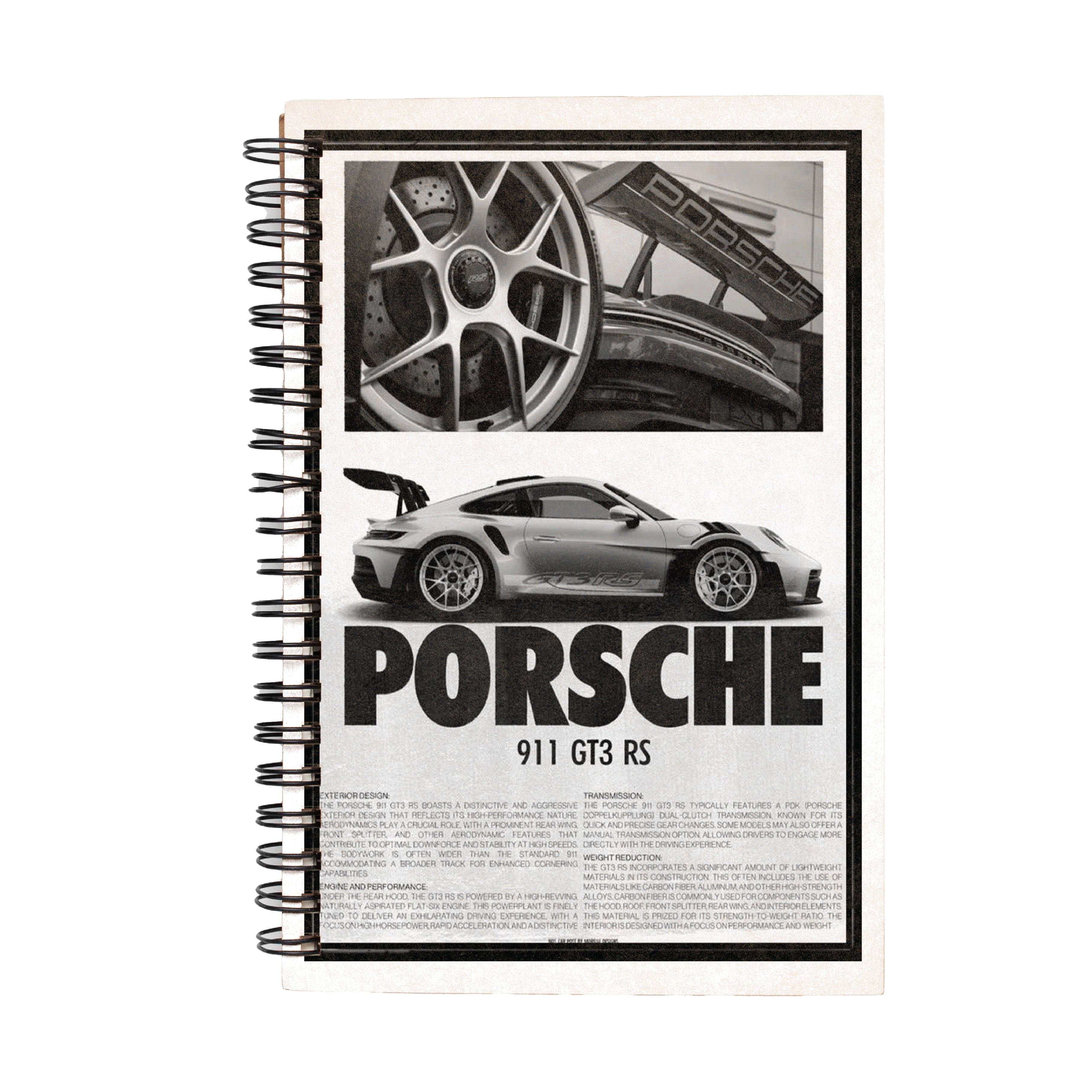Porsche 911 Notebook