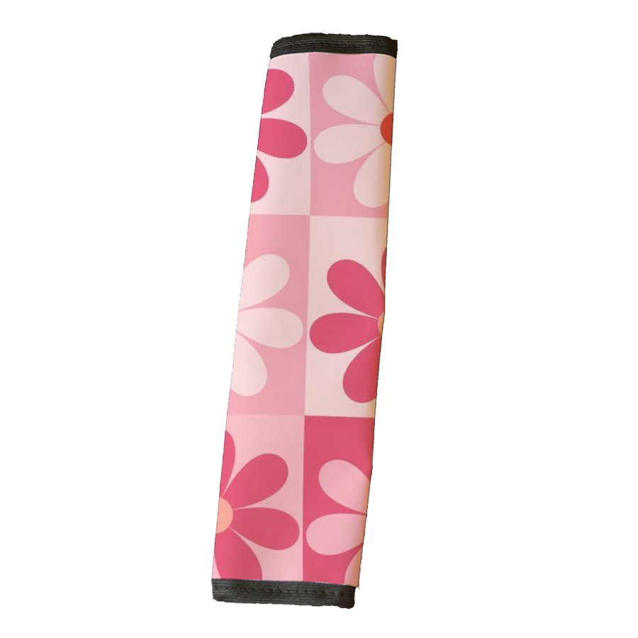 Retro Daisy Car Seatbelt Cover
