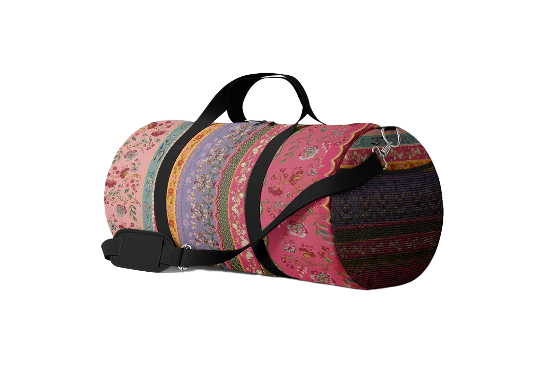 Rose Tapestry Duffle Bag