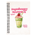 Strawberry Matcha Notebook