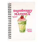 Strawberry Matcha Notebook