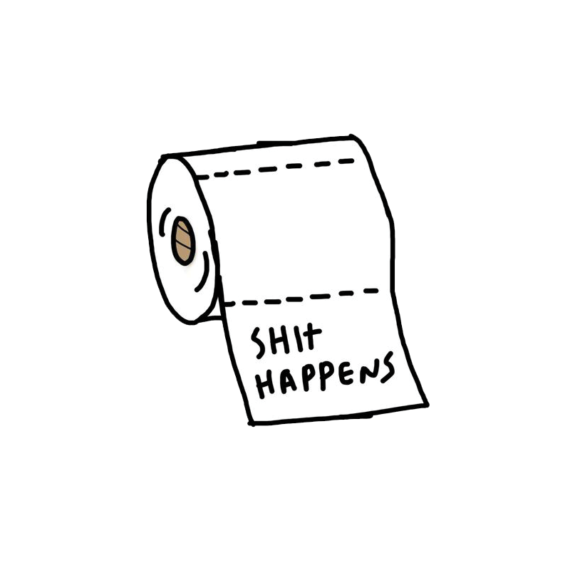 Shit Happens Sticker