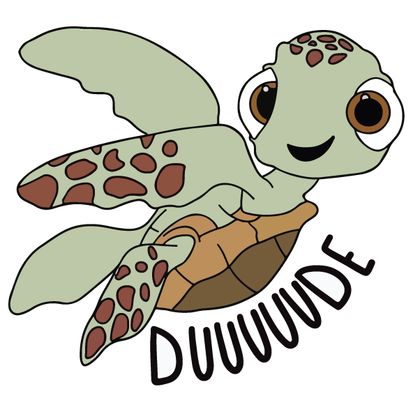Squirt Sticker