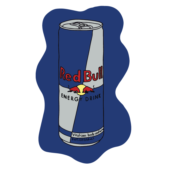 Redbull Energy Drink Sticker