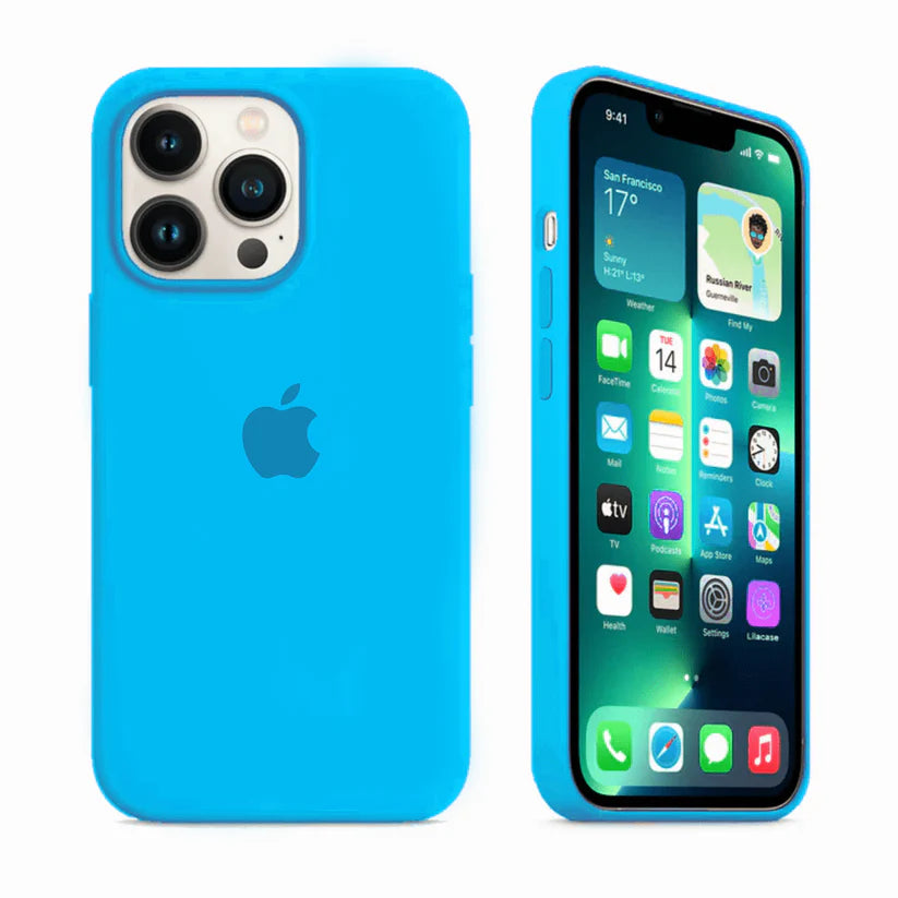 Sky Blue Silicone Case