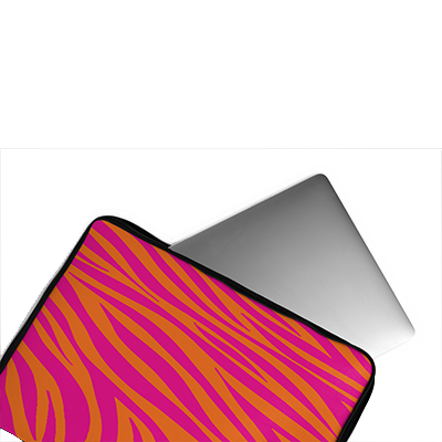 Tangerine Tiger Laptop Sleeve