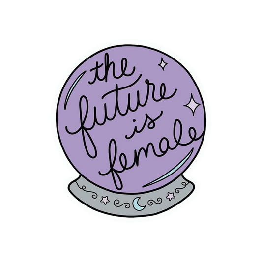 The Future Is Female Sticker