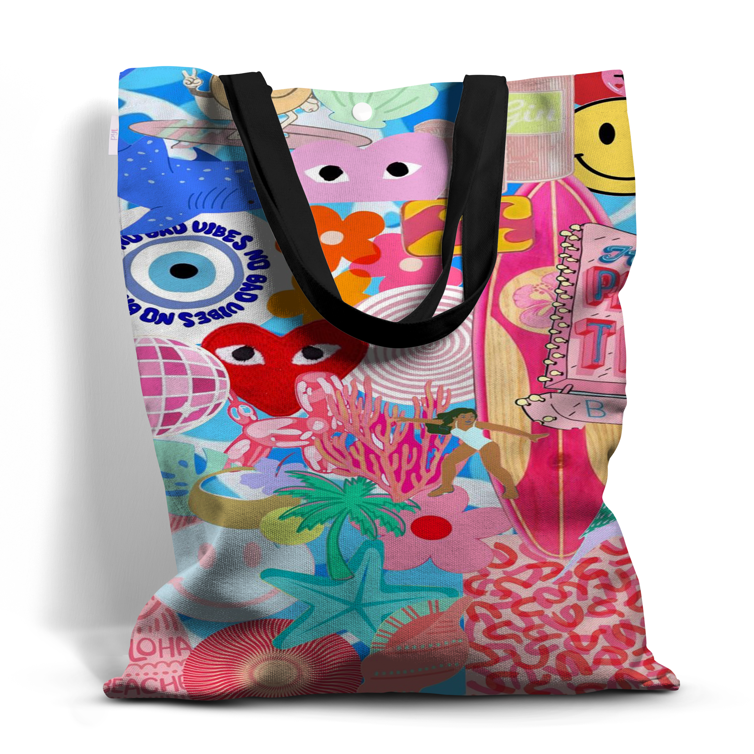 Summer Vibes AllOver Totebag