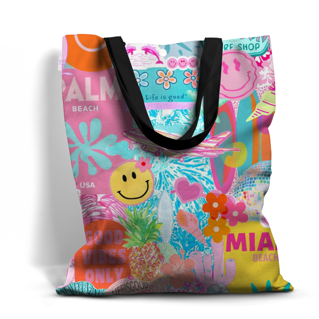 Life Is Good AllOver Totebag