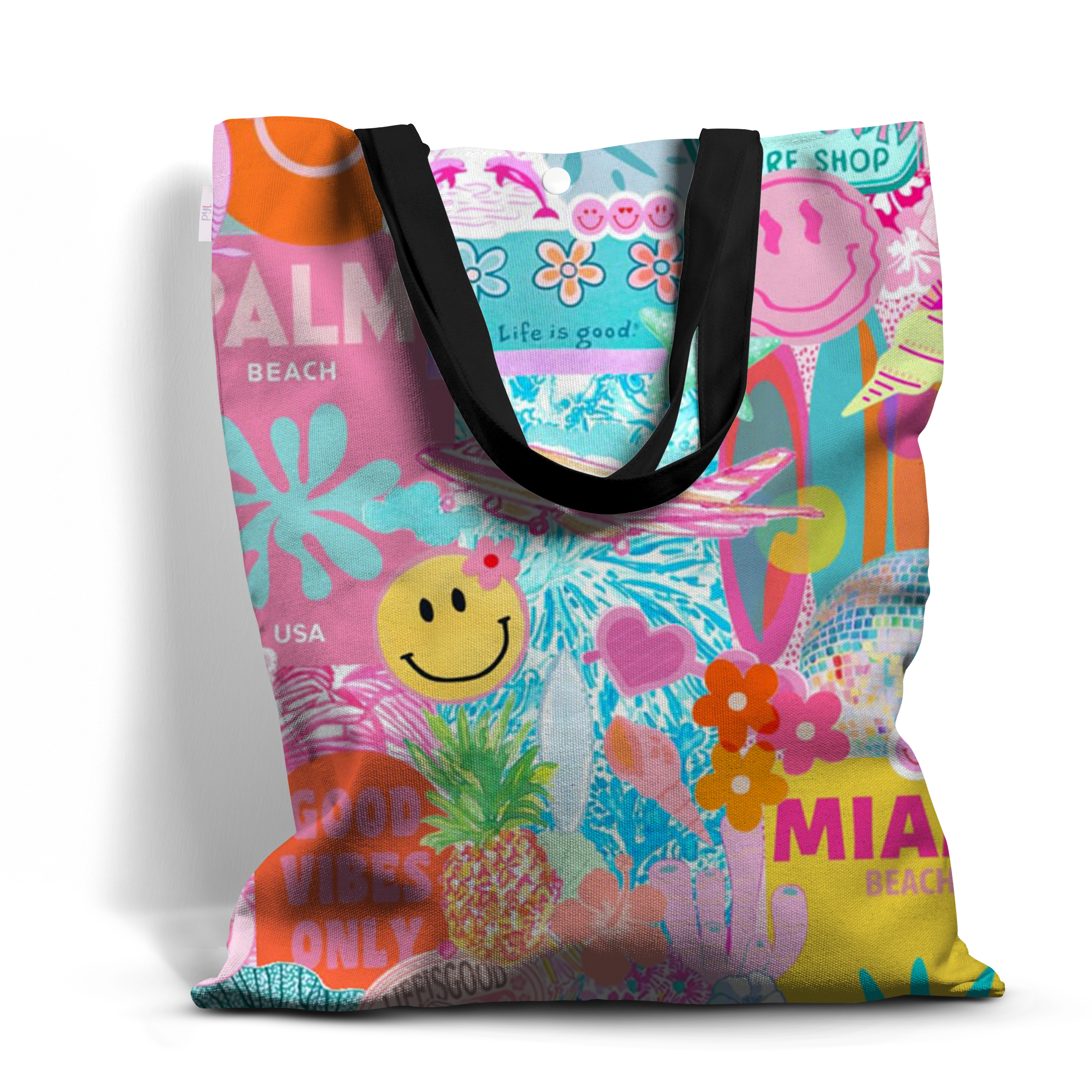 Life Is Good AllOver Totebag