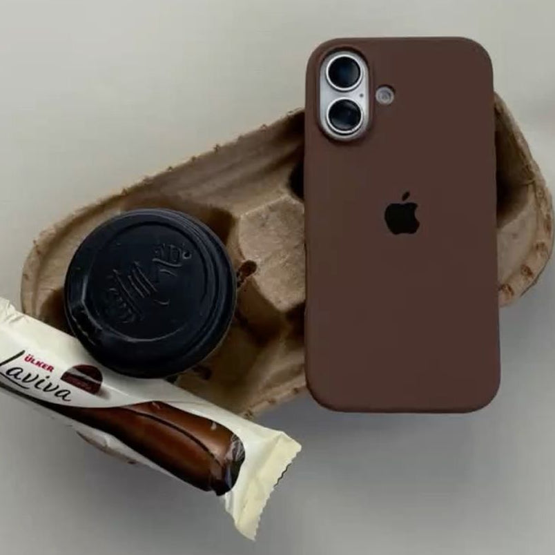 Brown Silicone Case