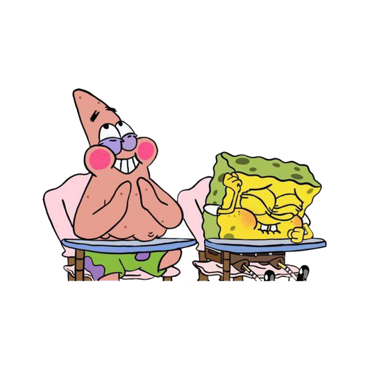 Spongebob and Patrick Sticker