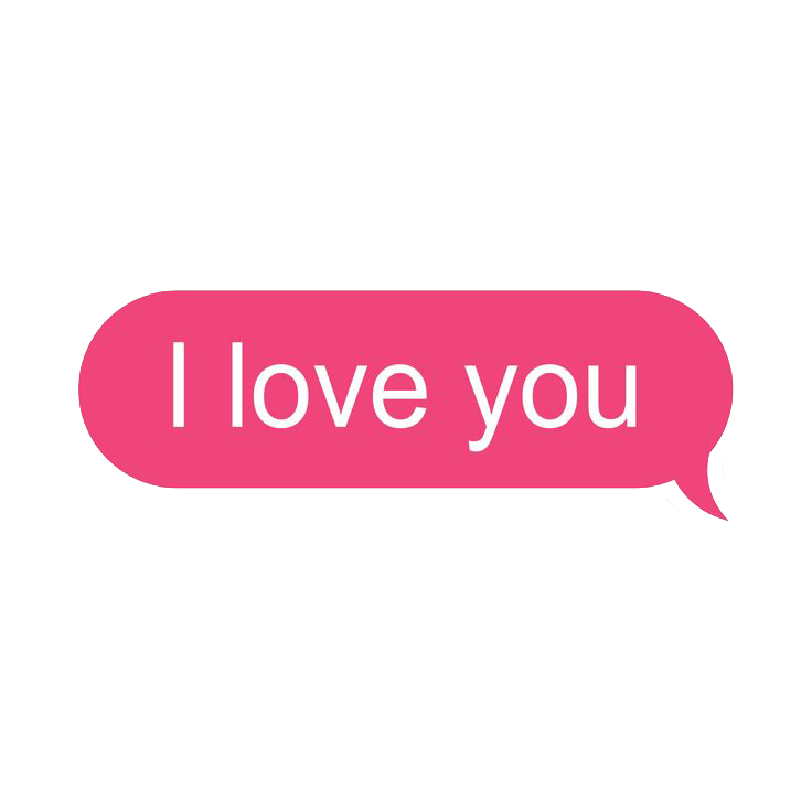 I Love You Sticker