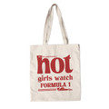 Hot Girls Watch F1 Totebag