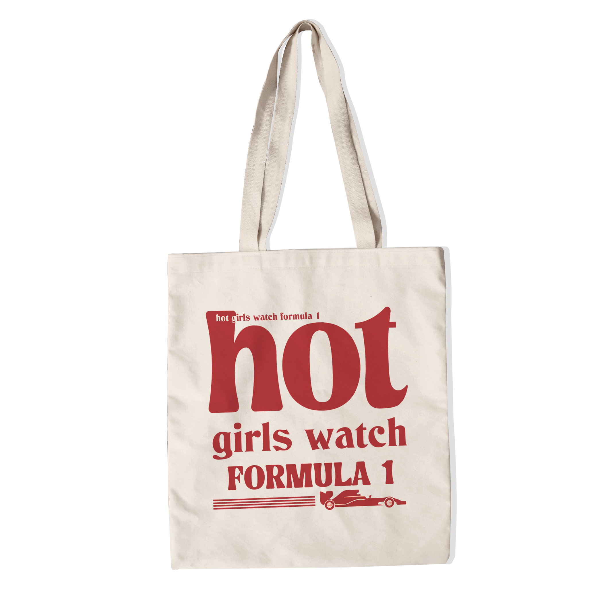 Hot Girls Watch F1 Totebag