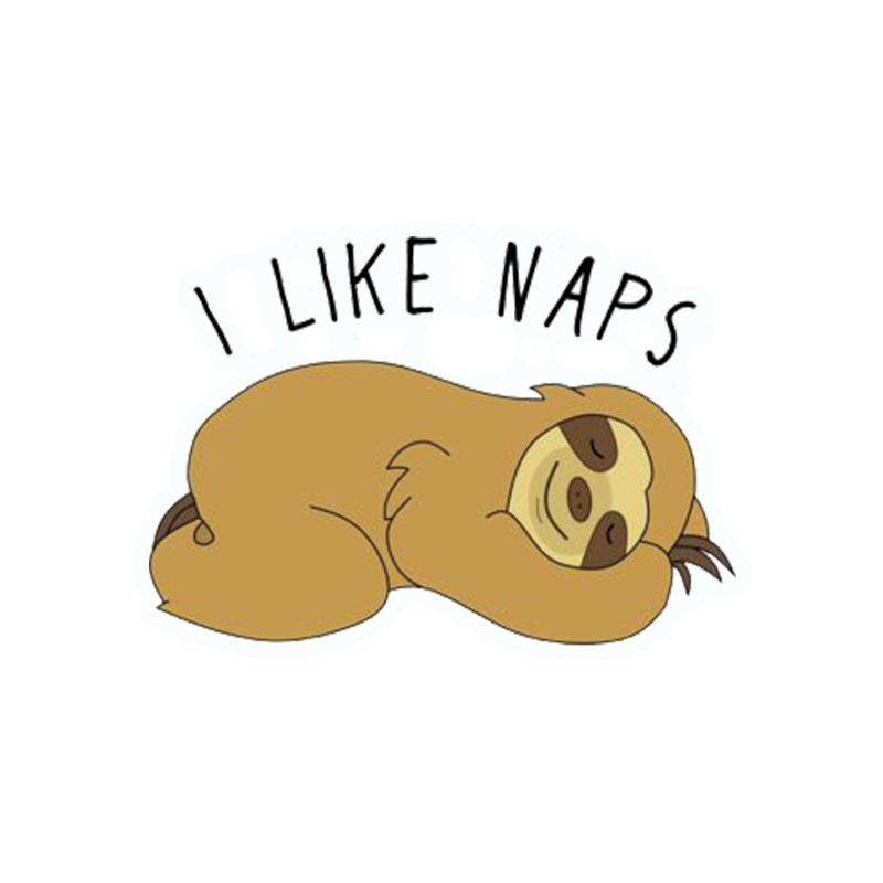 I Like Naps Sticker