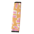 Peachy Swirl Seatbelt Cover
