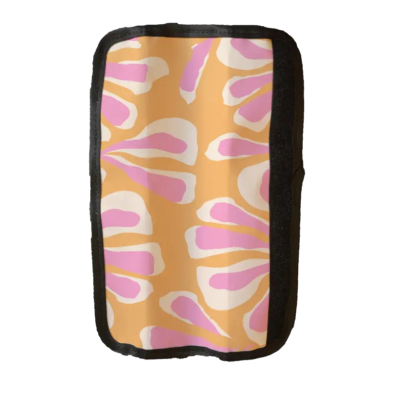 Peachy Swirl Seatbelt Cover