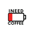 I Need Coffee Sticker