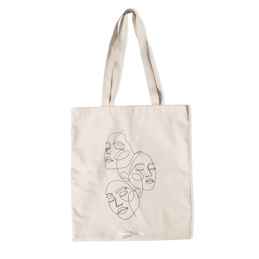 Line Art Totebag