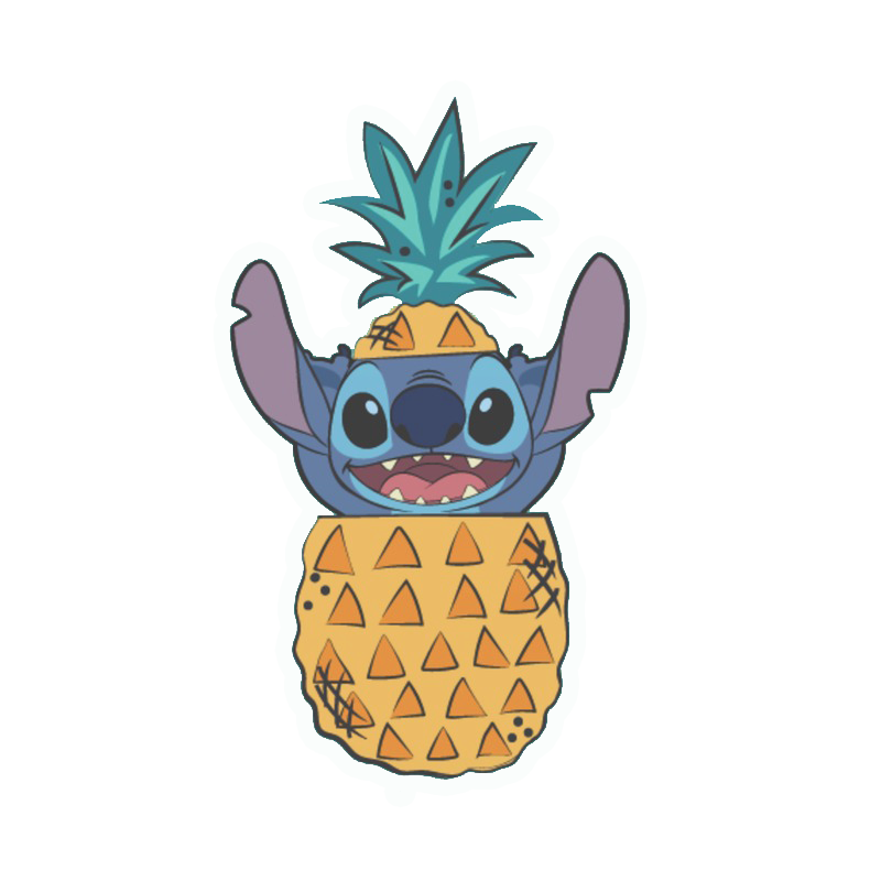 Pineapple Stitch Sticker