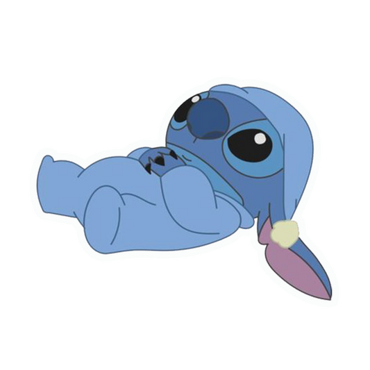 Sleepy Stitch Sticker