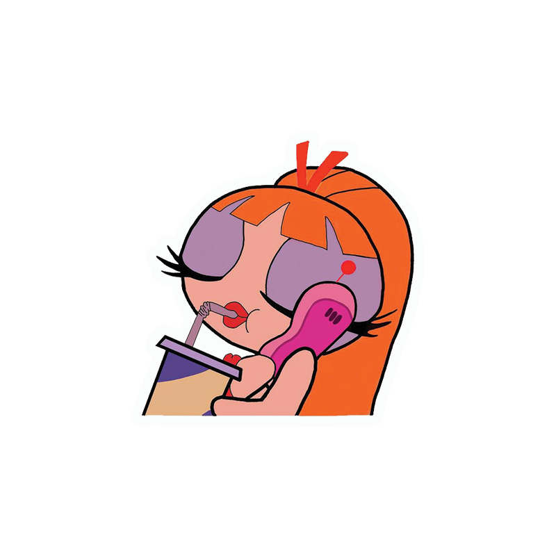 Sassy Blossam Sticker