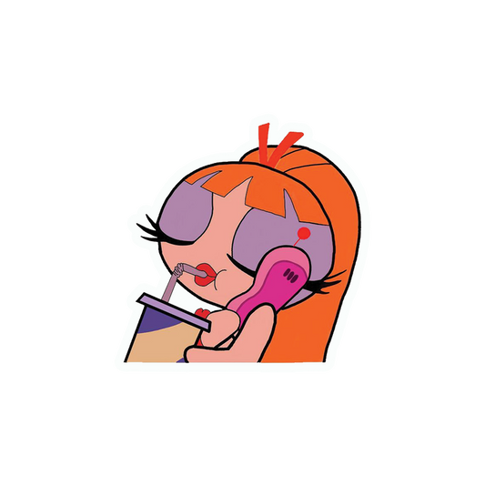 Sassy Blossam Sticker