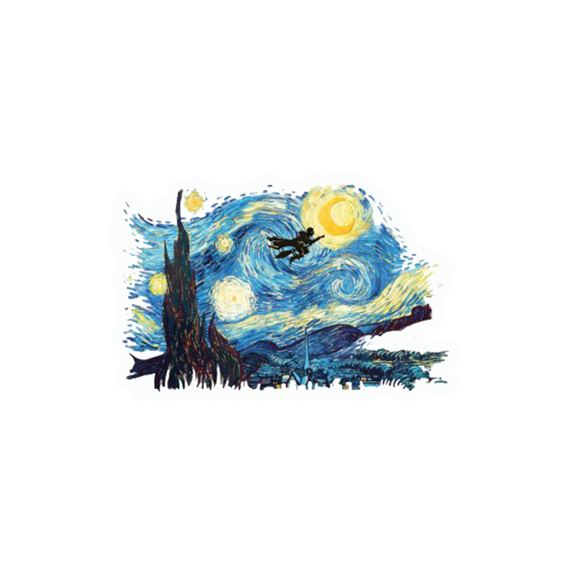 Stary Night Sticker