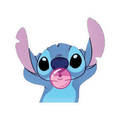 Stitch BubbleGum Sticker