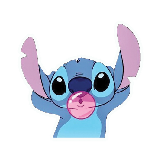 Stitch BubbleGum Sticker